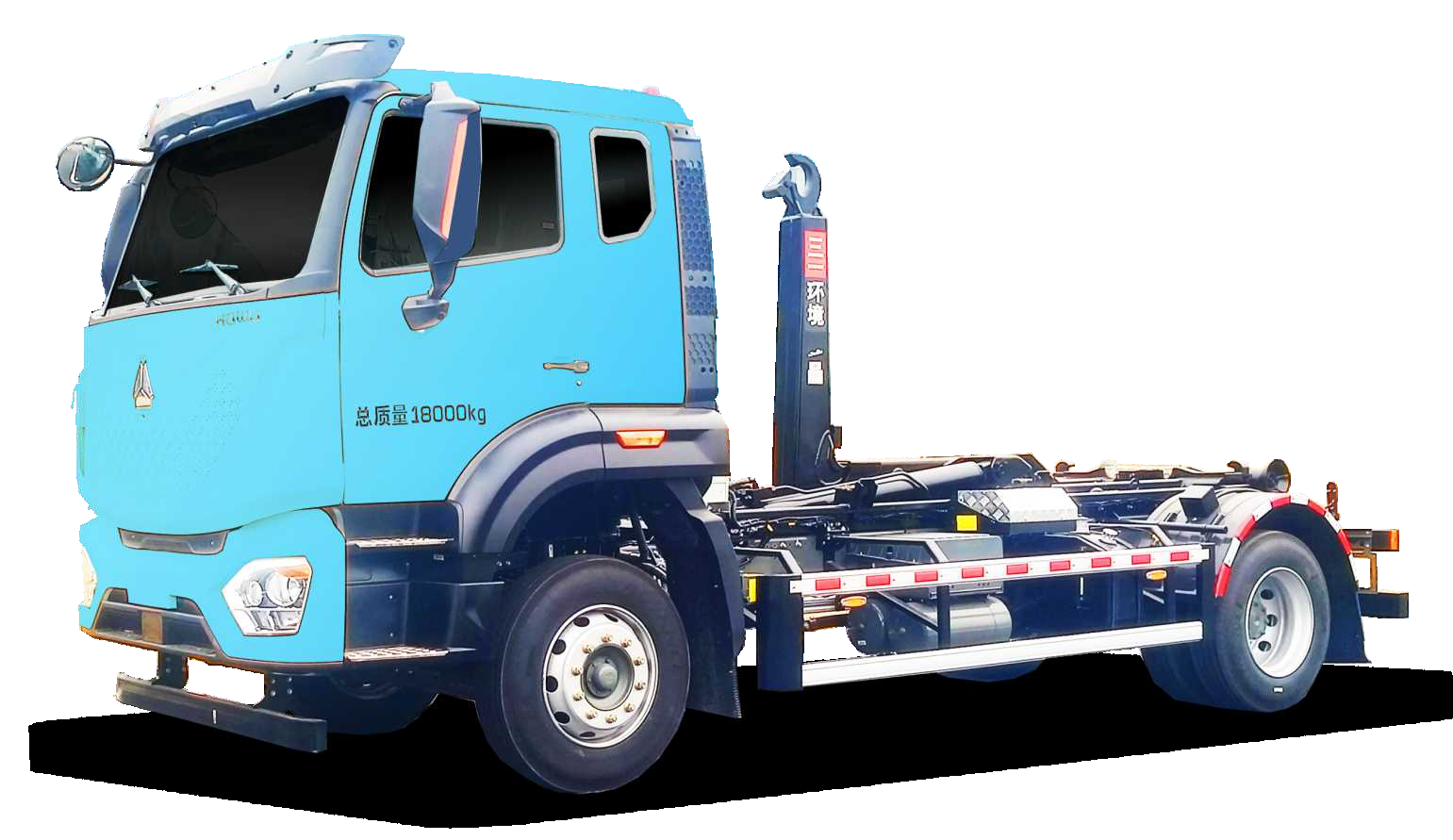 Sany SZXX18AZ 18T Fuel Van-Detachable Garbage Truck - Sany Sanitation Equipment